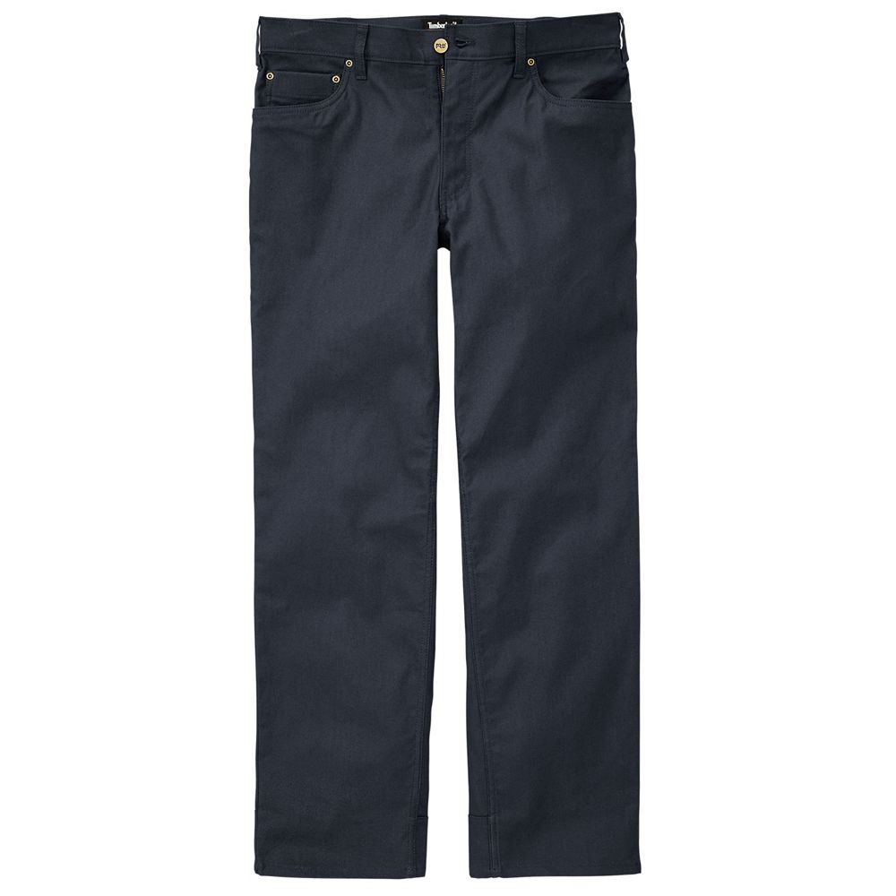 Pantalones Timberland Hombre Pro® Gridflex Basic Lona Work Azul Marino - Chile MXJ-891235